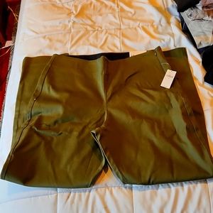 New with tags Pixie pants from Old Navy,  size 10, olive colored